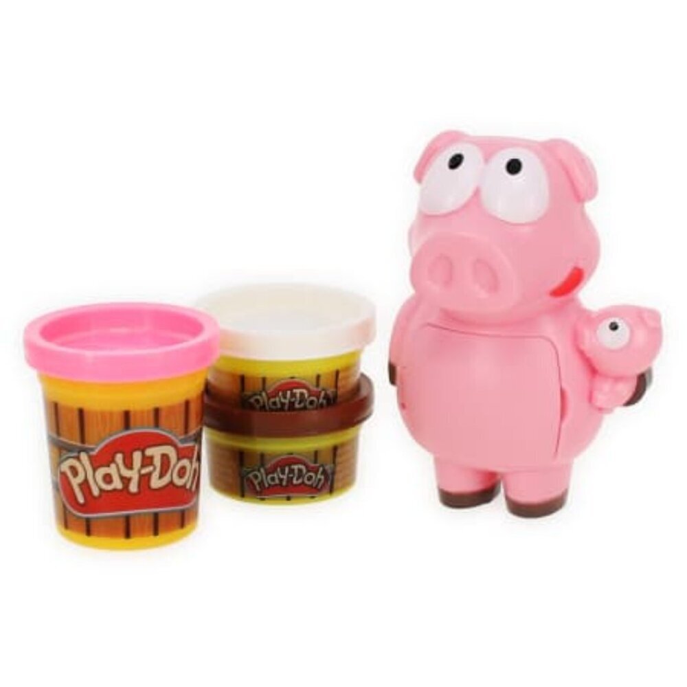 NEW Play-Doh Animal Crew Pigsley’s Piggy Playtime Farm Christmas Gift Pig Play - Picture 4 of 6